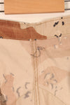 1986 Contract, Estimated Size XL, 6C Desert Pattern, Chocolate Chip Camo, Pants, Slightly Faded, Used