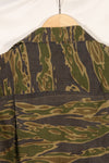 1970s South Vietnamese Marine Corps Tiger Stripe Shirt VNMC Late Ripstop Pattern Used