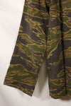 1970s South Vietnamese Marine Corps Tiger Stripe Shirt VNMC Late Ripstop Pattern Used