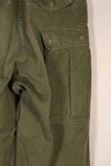 Real 1962 M51 Cotton Field Pants Regular-X-Small, faded, used.