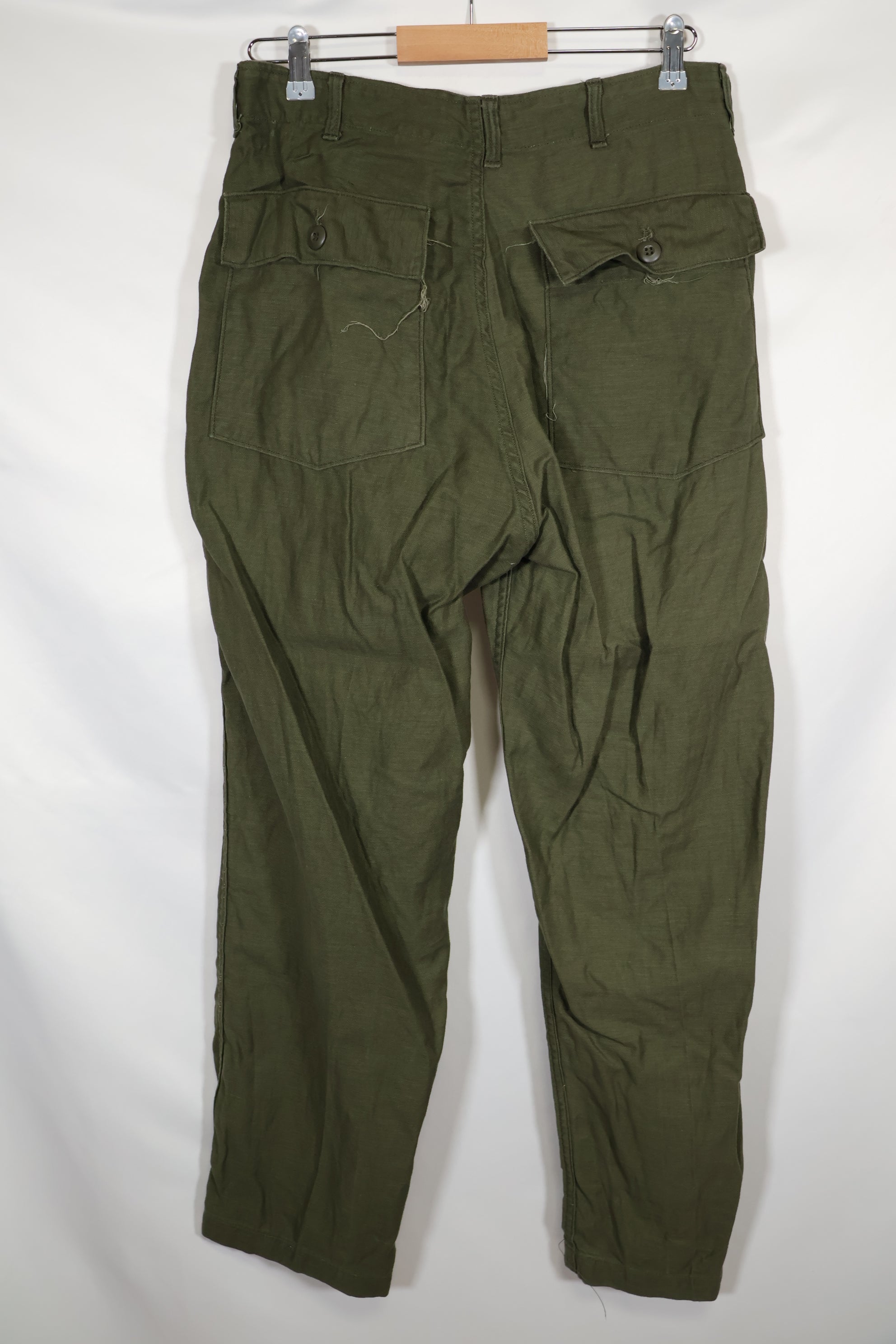 1974 OG-107 utility pants, baker pants, 34 x 31, used.