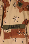 1981 Contract, M-S, White Tag, Early Production, 82nd Airborne Division, 6C Desert Camouflage, Chocolate Chip Camouflage, Jacket, Used