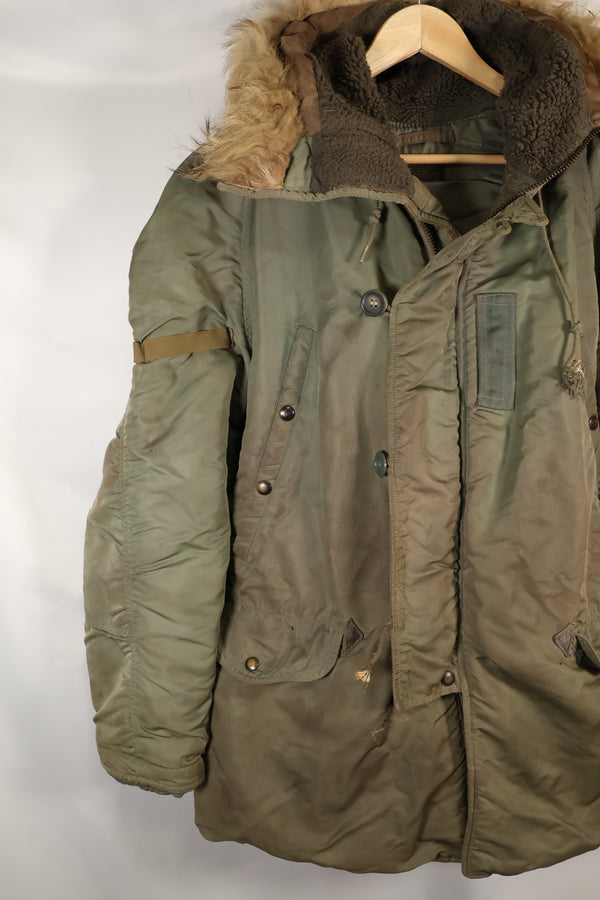 1950 年代美国空军 N-3B 大型机组人员飞行夹克（已使用