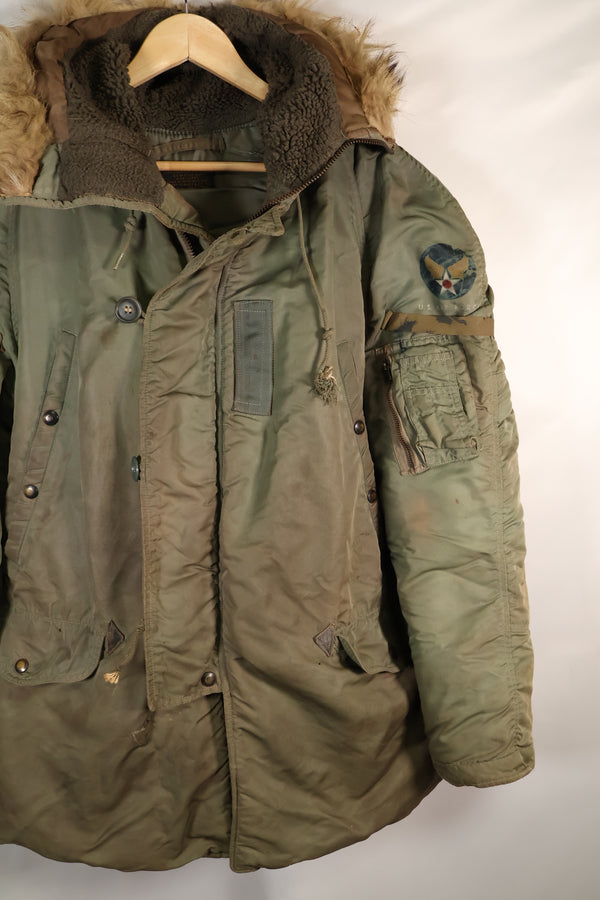 1950 年代美国空军 N-3B 大型机组人员飞行夹克（已使用