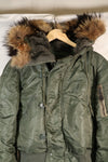 1962 Contract MEDIUM N2-B Flight Crew Flight Jacket Heavy Zone Used
