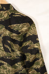 1960s Deadstock A-M Okinawa Tiger Tiger Stripe Shirt Asian Cut