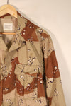 1990 Contract, M-R, DPSC, 6C Desert Camo, Chocolate Chip Camo, Jacket, Used