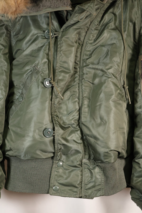 1962 Contract MEDIUM N2-B Flight Crew Flight Jacket Heavy Zone Used