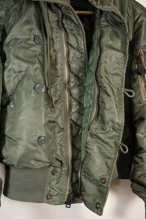 1962 Contract MEDIUM N2-B Flight Crew Flight Jacket Heavy Zone Used