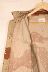 1990 Contract, M-R, DPSC, 6C Desert Camo, Chocolate Chip Camo, Jacket, Used
