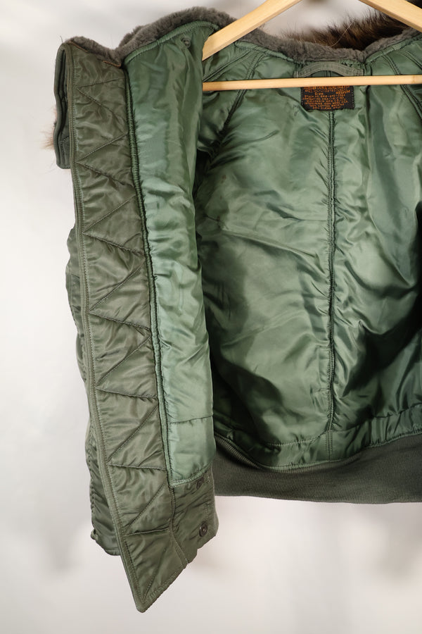 1962 Contract MEDIUM N2-B Flight Crew Flight Jacket Heavy Zone Used