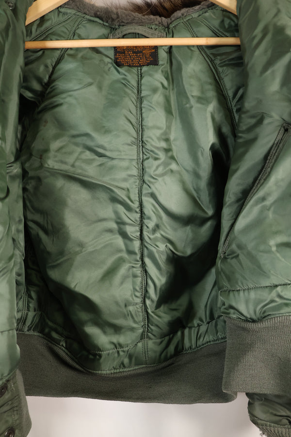 1962 Contract MEDIUM N2-B Flight Crew Flight Jacket Heavy Zone Used