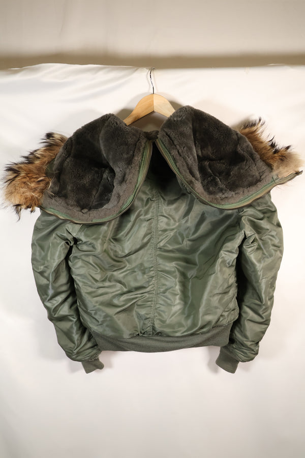 1962 Contract MEDIUM N2-B Flight Crew Flight Jacket Heavy Zone Used