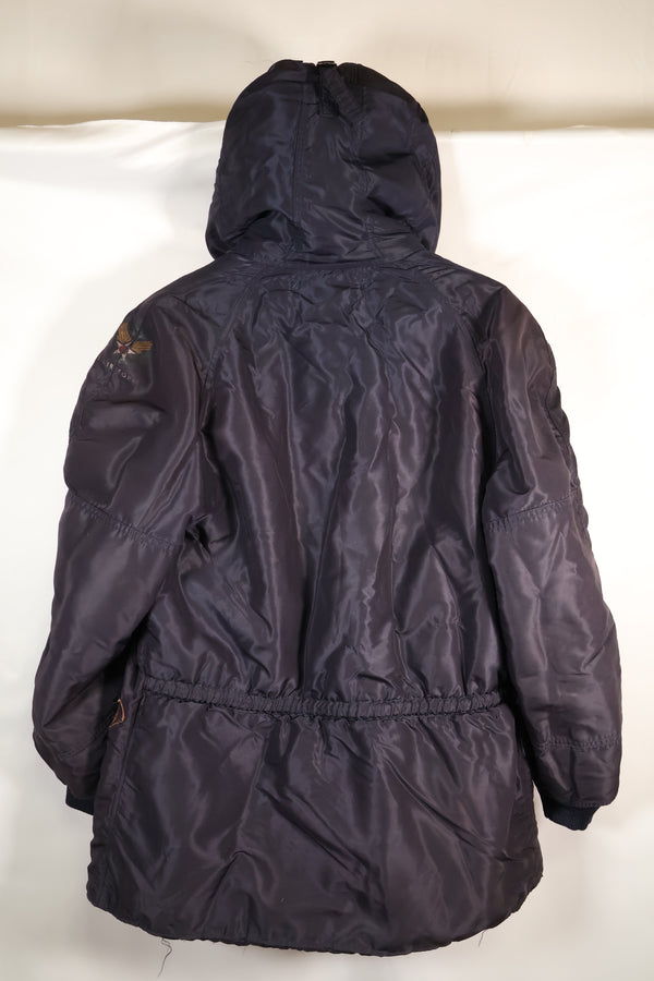 20 世纪 50 年代中号美国空军 N3-A 飞行夹克，褪色，使用过。