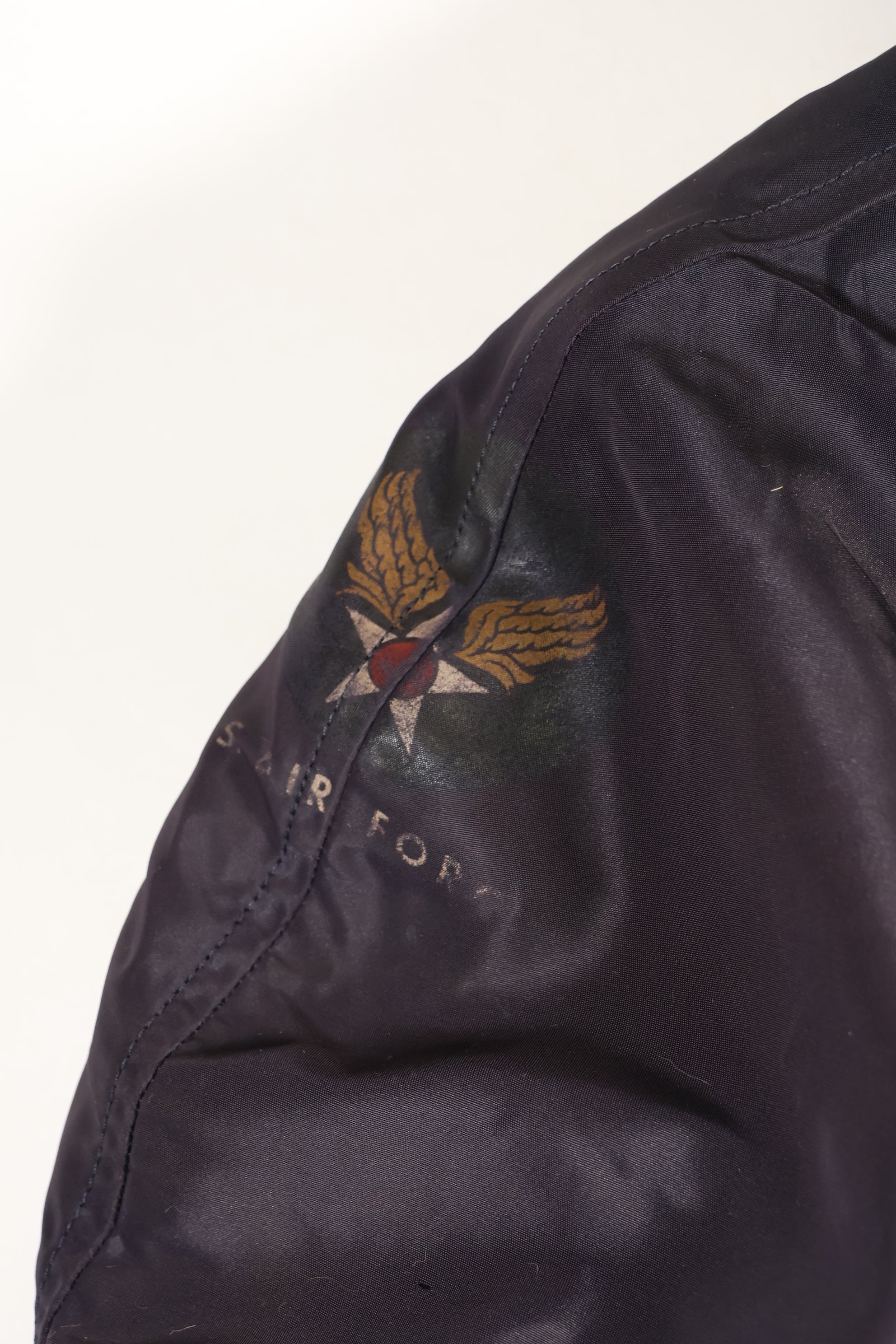 1950's MEDIUM USAF N3-A Flight Jacket Aircrew, faded, used.