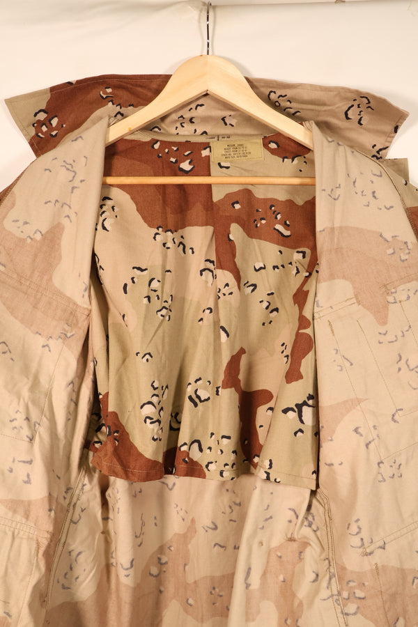 1986 Contract, M-S, 6C Desert Pattern, Chocolate Chip Camo Jacket, Mid-Period Model, Virtually Unused