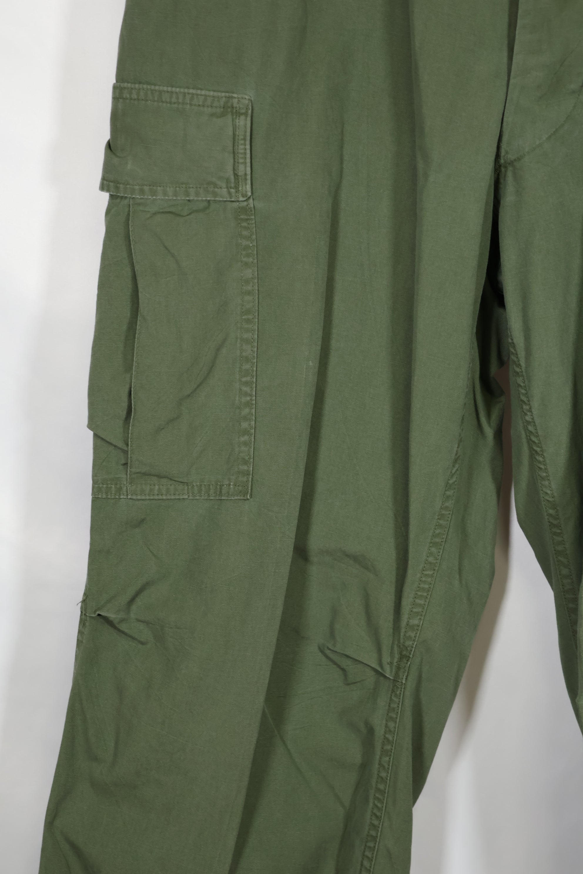 1967 3rd Model Non Ripstop Jungle Fatigue Pants L-R Used