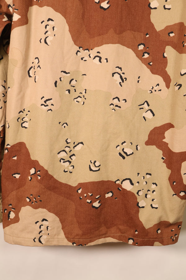 1990 Contract, M-S, 6C Color Desert Pattern, Chocolate Chip Camo Jacket, Late Model, Used