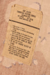 1990 Contract, M-S, 6C Desert Pattern, Chocolate Chip Camo Jacket, Late Model, Used, Grade B