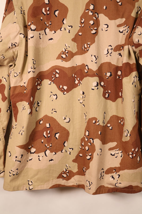 1990 Contract, M-S, 6C Desert Pattern, Chocolate Chip Camo Jacket, Late Model, Used, Grade B
