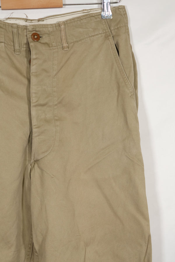 1960's U.S. Army Summer Uniform Pants, Chinos, Used.