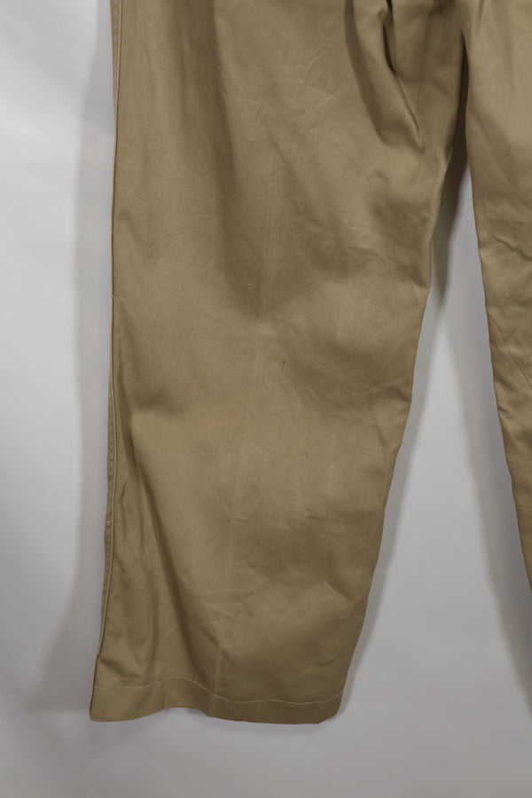 1960's U.S. Army Summer Uniform Pants, Chinos, Used.