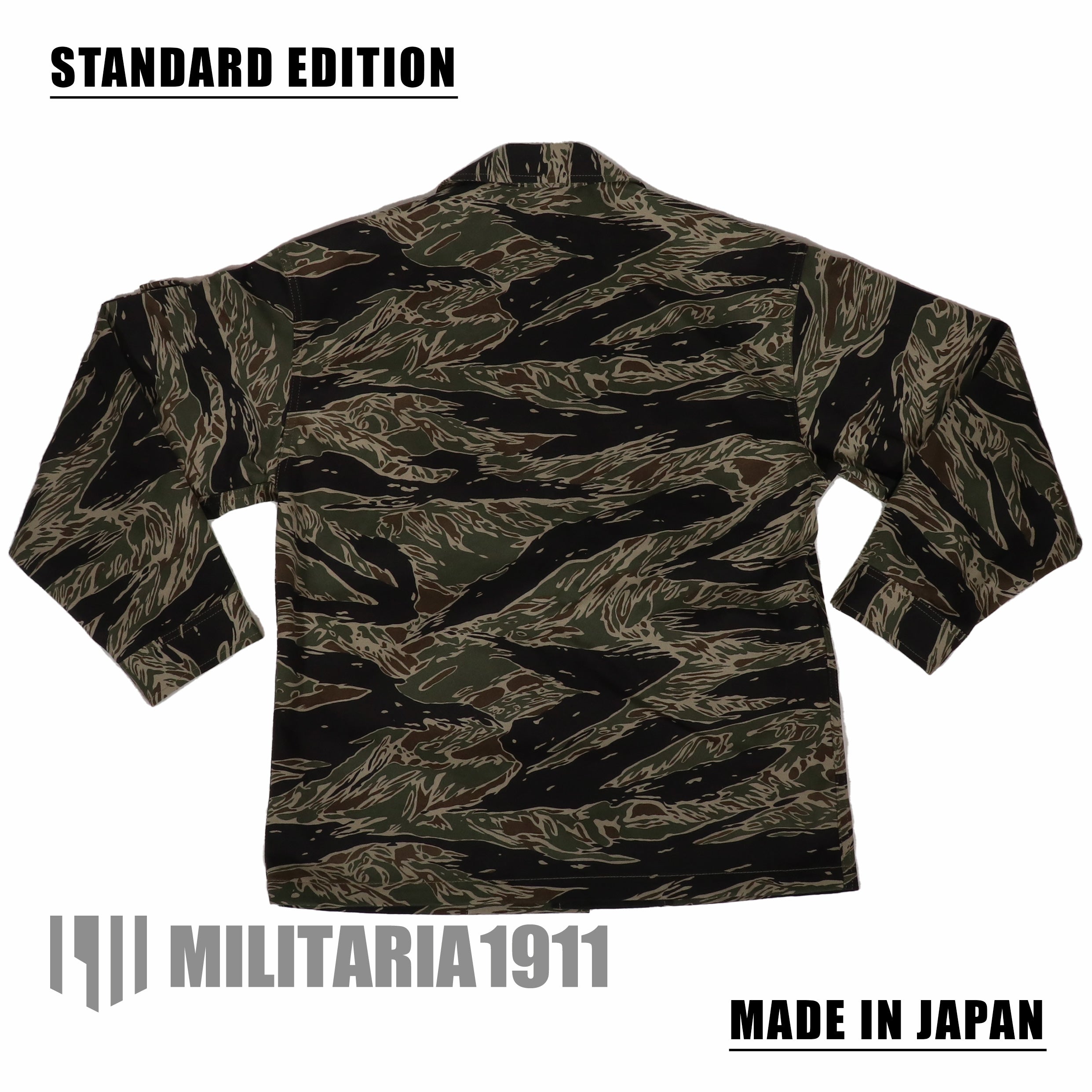 [SCHEDULED TO SHIP MID-Nov] Made in Japan Silver Tiger Stripe Shirt Standard Edition