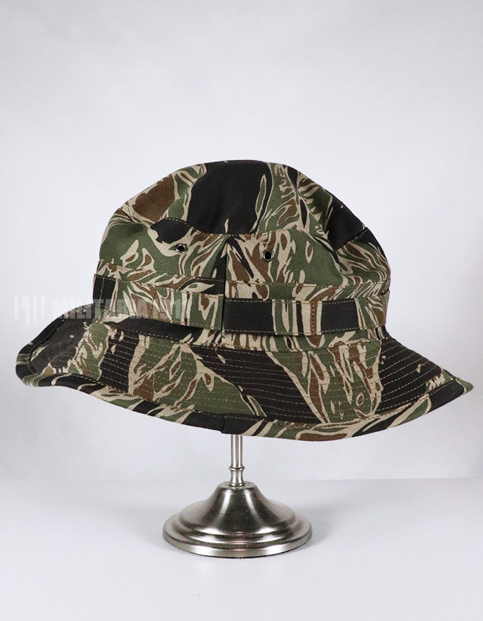 [SCHEDULED TO SHIP MID-Nov] MADE IN OKINAWA CISO Cut Silver Tiger Stripe Boonie Hat