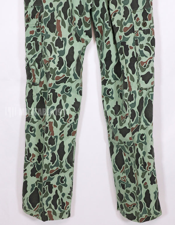 Real Korean Army Duck Hunter Camouflage Pants Used