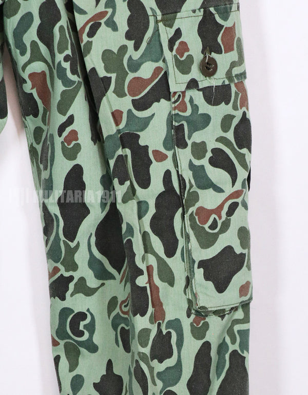 Real Korean Army Duck Hunter Camouflage Pants Used