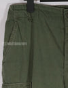 Real Poplin jungle fatigue pants, faded, used.