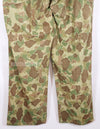 Real 1940s US Marine Corps Frog Skin Camouflage P44 Reversible Pants Used