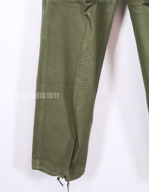 Real 1969 4th Model Jungle Fatigue Pants, used, S-R, stained.