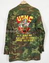 Novelty Clothing USMC Marine Corps Souvenir Jacket ERDL 1969 Jacket Base