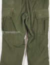 Real Poplin Jungle Fatigue pants, S-S, faded, used.