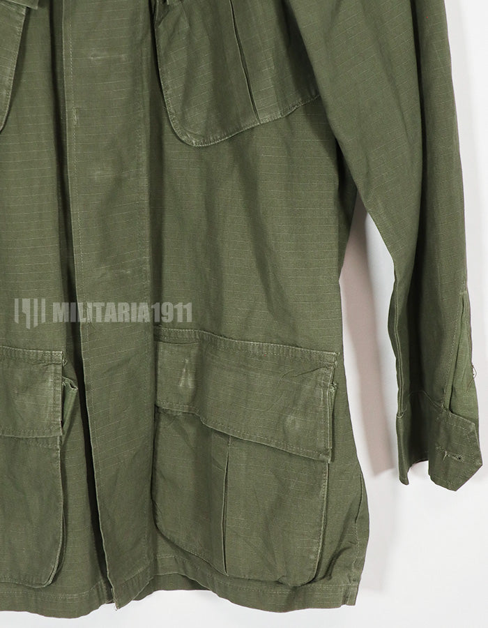 Real 1968 4th Model Jungle Fatigue Jacket with S-R patch, used.