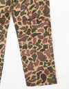 Real CIDG Beogum camouflage locally made duck hunter pants, used.