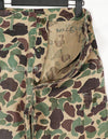 Real CIDG Beogum camouflage locally made duck hunter pants, used B