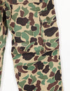 Real CIDG Beogum camouflage locally made duck hunter pants, used C