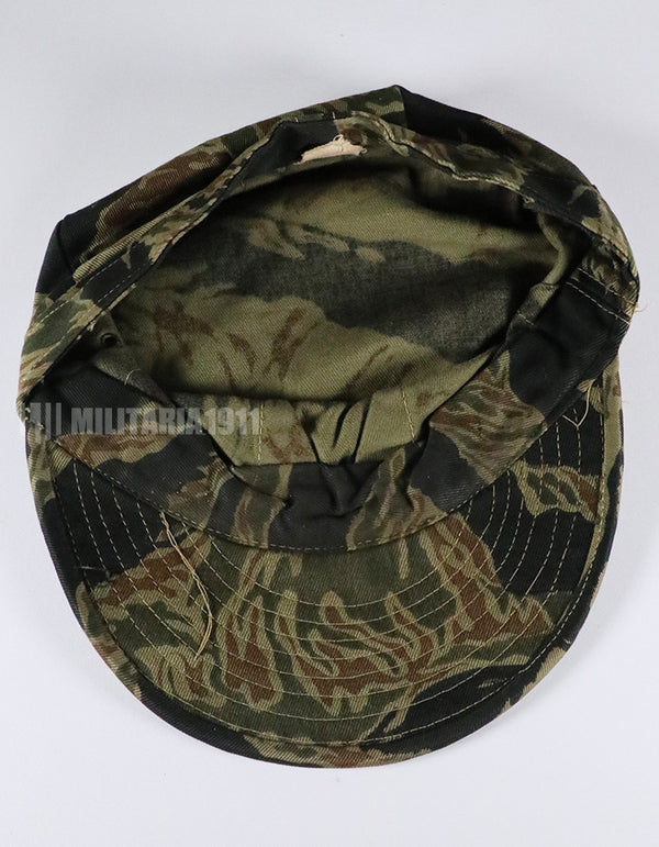 Real Zig Zag Pattern Tiger Stripe Utility Cap in good condition