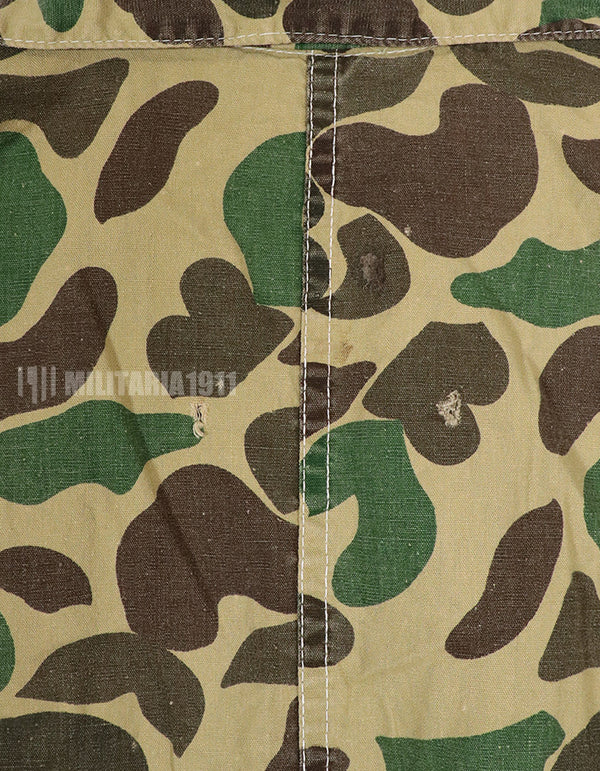 Civilian American Vintage Frogskin Camouflage Coveralls, Used.