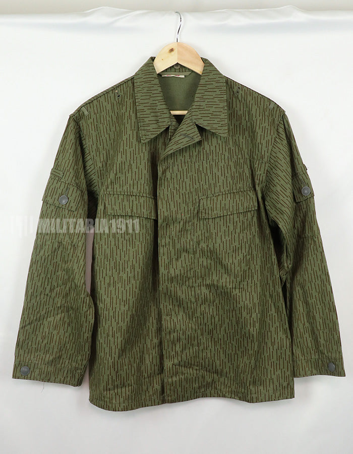 East Germany Raindrop Camouflage Strichtar Jacket Used B