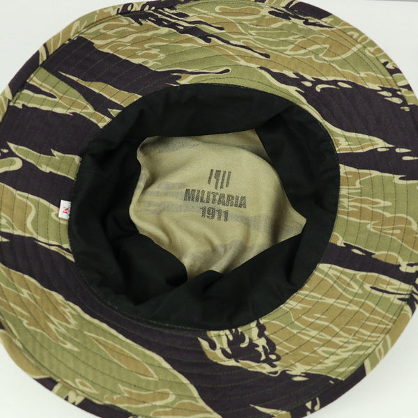 [Scheduled to ship in mid-June]  2023 Second Lot MADE IN OKINAWA VIETNAM WAR Gold Tiger Stripe Boonie Hat