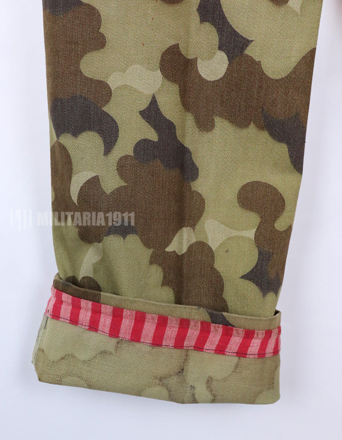 Original South Vietnam Field Military Police Cloud Camouflage Pattern Top and Bottom Set