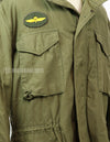 Original M65 Field Jacket '72 Large-Long Taxi Driver Spec patches are repro