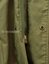 Original M65 Field Jacket '72 Large-Long Taxi Driver Spec patches are repro