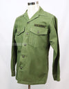 Original utility shirt OG-107, made in early 1970s, wartime lot, US Army, with tape.