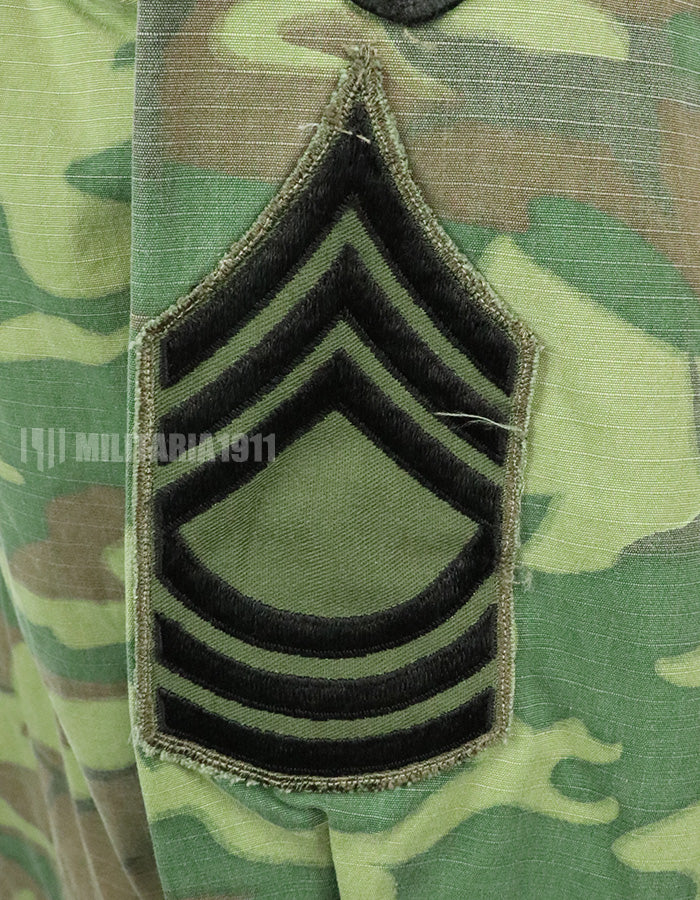 Original ERDL Ripstop Fabric Jungle Fatigue 25th Infantry Division LRRP Specifications (patch retrofitted) 1969 Contract