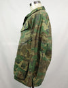 Original U.S. Army 1970 ERDL Jungle Fatigue Jacket, used, brown leaf