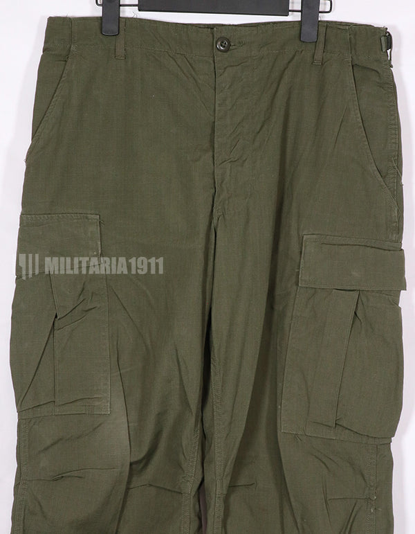 Real Late Model 1969 4th Jungle Fatigue Pants Deadstock M-R